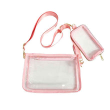 New Womens PVC Transparent Crossbody Bag