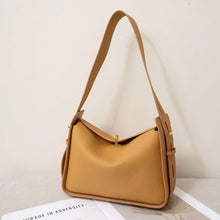 Niche Commuter Design Leather Crossbody Underarm Bag by Mirlaine Univers