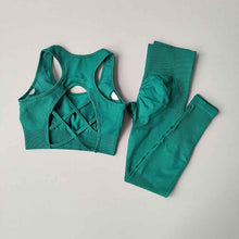 Quick Drying Fitness Shock Resistant Vest Seamless Sports Set