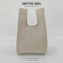 Womens Knitted Yarn Tote Bag Versatile And Easy To Style