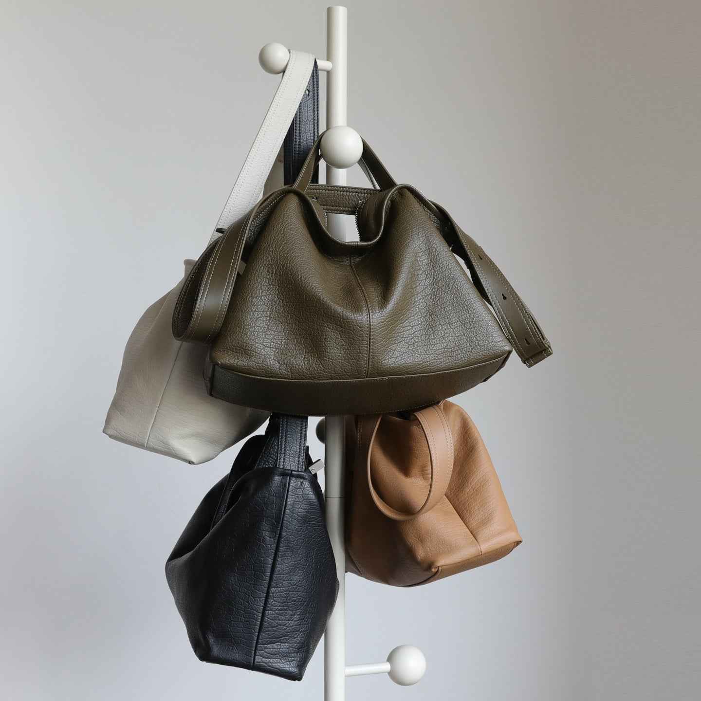 Commuter Shouldercrossbody Pillow Leather Bag