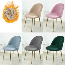 Ultra-Soft Silver Fox Fleece Duckbill Chair Cover