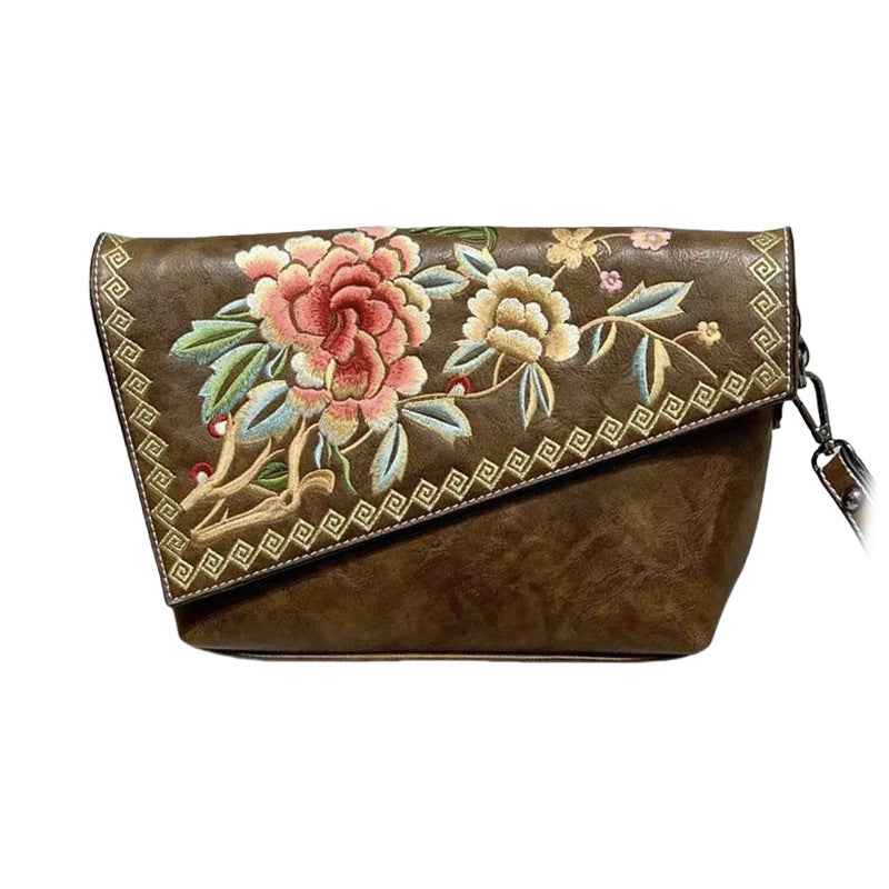 Chinese-style Womens Handbag Tote Crossbody Or Shoulder Bag