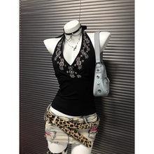 Niche Black V-Neck Embroidered Halter Backless Sophisticated Vintage Top by Mirlaine Univers Niche Black V-Neck Embroidered Halter Backless Sophisticated Vintage Top Mirlaine Univers niche-black-v-neck-embroidered-halter-backless-sophisticated-vintage-top 0 Niche Black V-Neck Embroidered Halter Backless Sophisticated Vintage Top Mirlaine Univers Niche Black V-Neck Embroidered Halter Backless Sophisticated Vintage Top