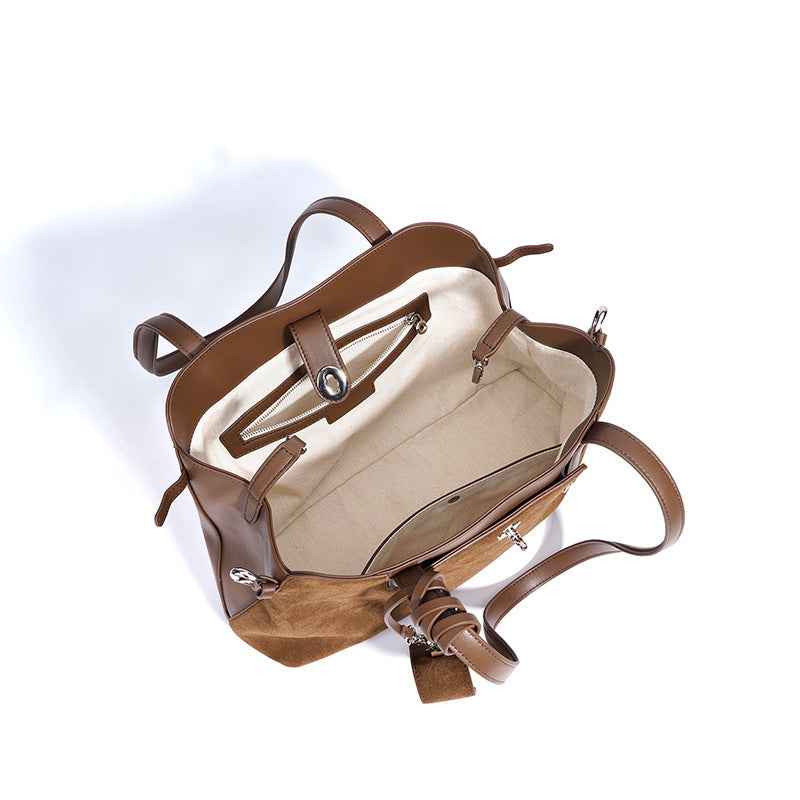 Soft-leather Vintage Minimalist Versatile Shoulder Bag