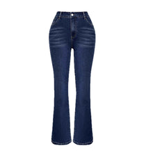 Spring Washed Slightly Flared Straight-leg Pants