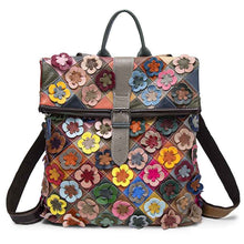 Colorful Plaid Floral Patchwork Bag