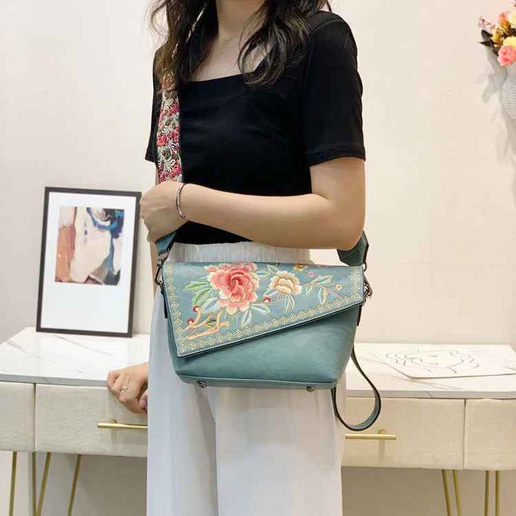 Chinese-style Womens Handbag Tote Crossbody Or Shoulder Bag