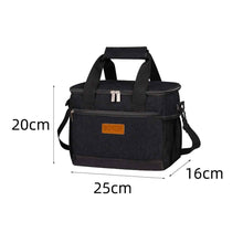 Portable Outdoor Insulated Tote Bag Foldable Made From Thickened Oxford Fabric With Leak Proof Insulation