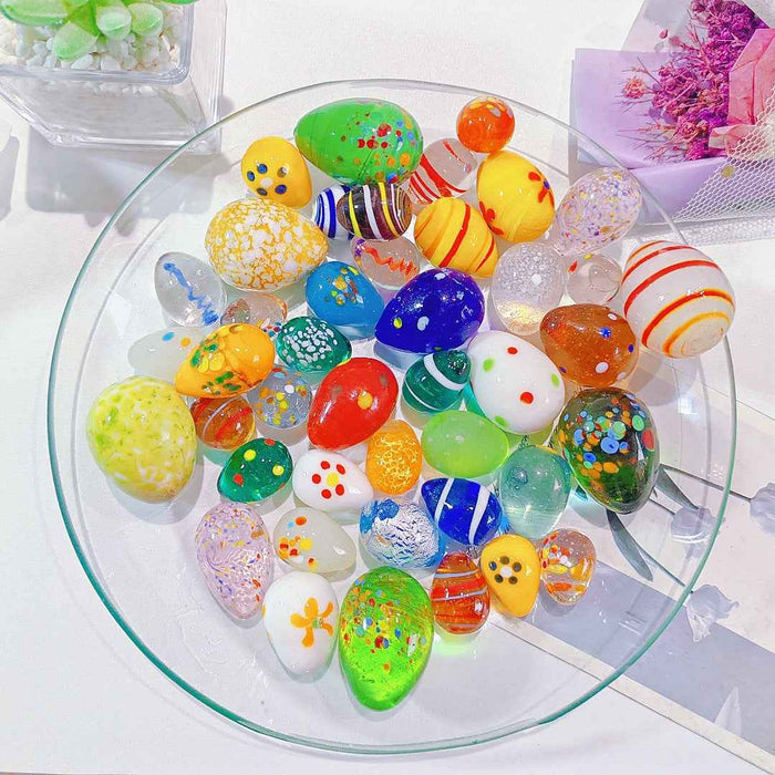 Easter Eggs Game Marbles Fish Tank Decoration