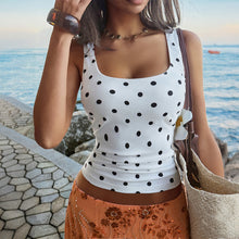 Vacation Polka-Dot Sleeveless U-Neck Playful Tank Top Womens Top by Mirlaine Univers Vacation Polka-Dot Sleeveless U-Neck Playful Tank Top Womens Top Mirlaine Univers vacation-polka-dot-sleeveless-u-neck-playful-tank-top-womens-top 0 Vacation Polka-Dot Sleeveless U-Neck Playful Tank Top Womens Top Mirlaine Univers Vacation Polka-Dot Sleeveless U-Neck Playful Tank Top Womens Top