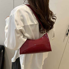 French-style Minimalist Textured Fashionable Tote And Shoulder Bag