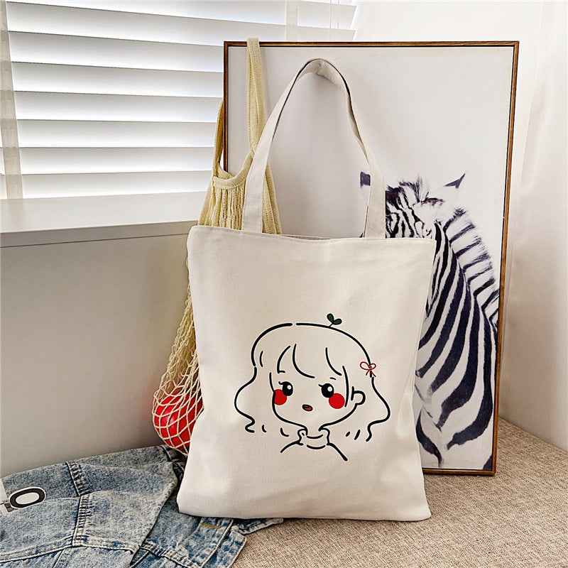 Printed Vegetable A Simple Portable Mommy Shoulder Bag
