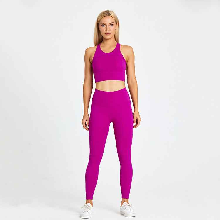 Sports Outerwear Running Fitness Skin-friendly Nude Feel Brushed Yoga Suit For Women