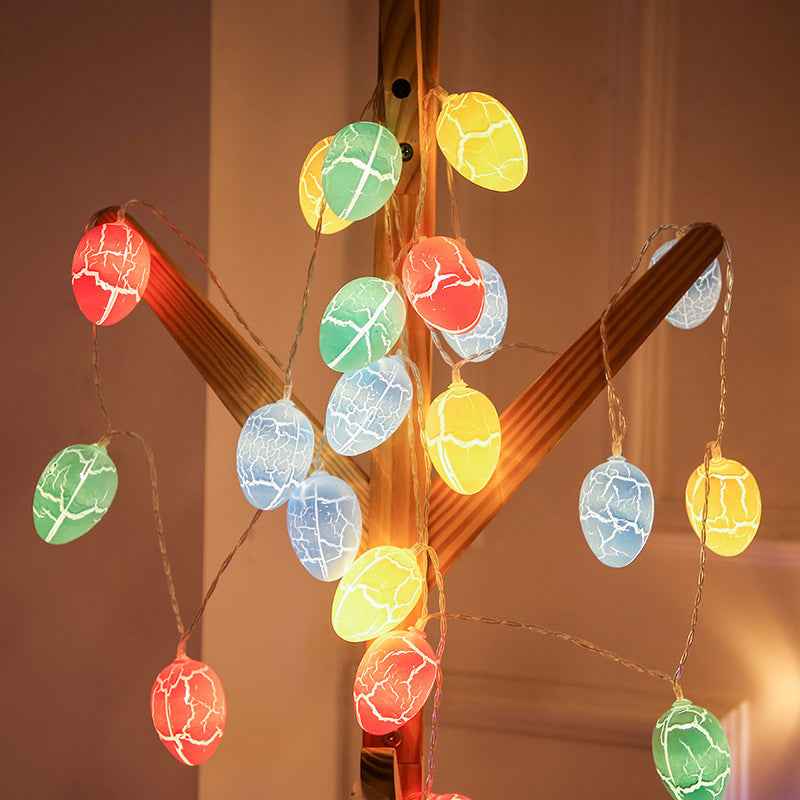 Easter LED Light-up Cracked Eggs Easter Cracked Egg Decorations