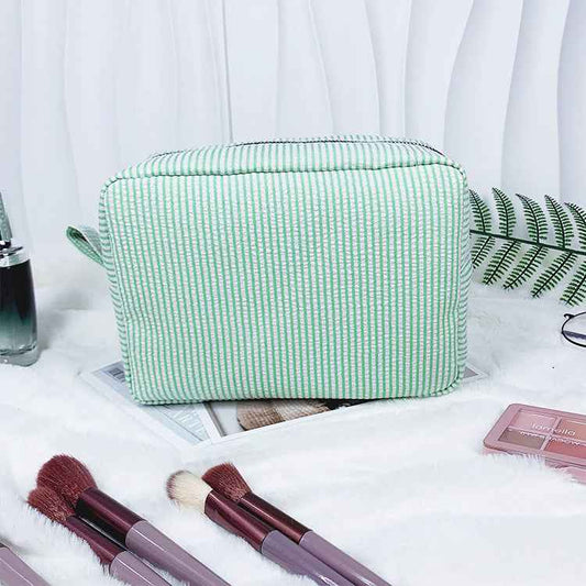 Personalized Embroidered Name Bubble-Chiffon Makeup Bag Portable