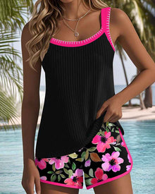 Sexy Solid Color Beach Vacation Hot Spring Bathing Suit