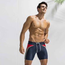 Men's Quick-drying Three-point Boxer Beach Swimming Trunks