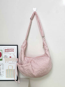 Korean-style Instagram-inspired Relaxed-fit Horn-shaped Tote Bag With A Large Capacity
