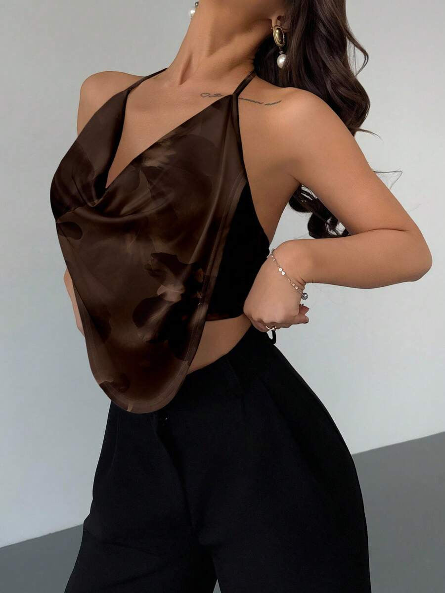 Women's Y2K Halter Neck V-Neck Backless Camisole by Mirlaine Univers Women's Y2K Halter Neck V-Neck Backless Camisole Mirlaine Univers womens-y2k-halter-neck-v-neck-backless-camisole 0 Women's Y2K Halter Neck V-Neck Backless Camisole Mirlaine Univers Women's Y2K Halter Neck V-Neck Backless Camisole