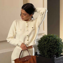 Elegant, Versatile Long-sleeve Knit Cardigan Sweater Coat