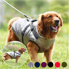 Waterproof Dog Clothes Winter Dog Coat With Harness Warm Pet Clothing Big Dog Jacket Chihuahua Labrador Coat Costume by Mirlaine Univers