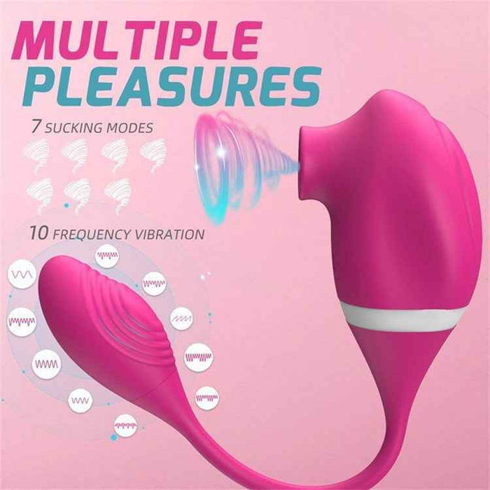 Œuf vibrant multifréquence avec télécommande sans fil pour une stimulation intense