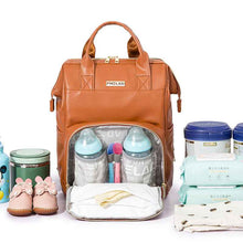 Solid Color Waterproof Fashion All-match Portable Backpack