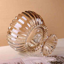 Modern Light-luxury Elevated Fruit Bowl With A Lid