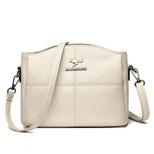 Korean-style Womens Shoulder Soft Leather Versatile Design Large Capacity And Embroidered Crossbody Bag