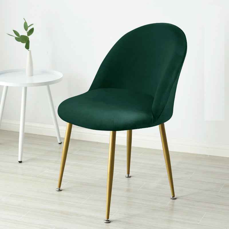 Ultra-Soft Silver Fox Fleece Duckbill Chair Cover