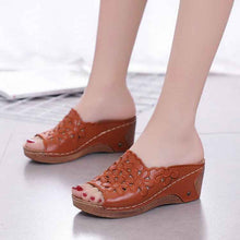 Wedge sandals women summer sponge cake