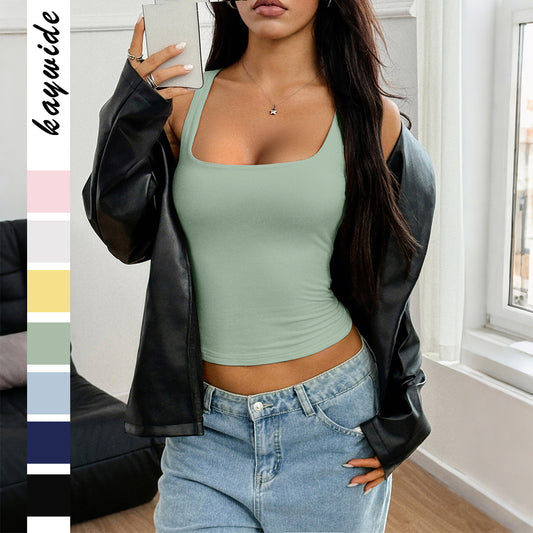 Sexy-style Strap T-shirt Vest For Women by Mirlaine Univers Sexy-style Strap T-shirt Vest For Women Mirlaine Univers sexy-style-strap-t-shirt-vest-for-women 0 Sexy-style Strap T-shirt Vest For Women Mirlaine Univers Sexy-style Strap T-shirt Vest For Women