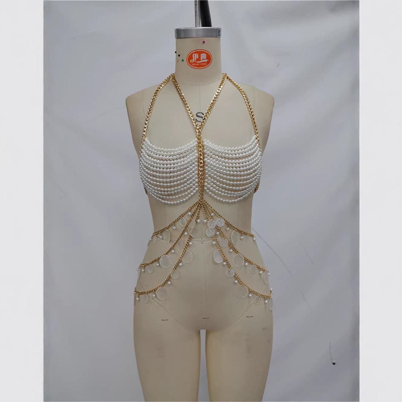 Pearl Chest Chain Body Chain Neck-hanging Vest by Mirlaine Univers Pearl Chest Chain Body Chain Neck-hanging Vest Mirlaine Univers pearl-chest-chain-body-chain-neck-hanging-vest 0 Pearl Chest Chain Body Chain Neck-hanging Vest Mirlaine Univers Pearl Chest Chain Body Chain Neck-hanging Vest