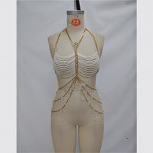 Pearl Chest Chain Body Chain Neck-hanging Vest by Mirlaine Univers Pearl Chest Chain Body Chain Neck-hanging Vest Mirlaine Univers pearl-chest-chain-body-chain-neck-hanging-vest 0 Pearl Chest Chain Body Chain Neck-hanging Vest Mirlaine Univers Pearl Chest Chain Body Chain Neck-hanging Vest