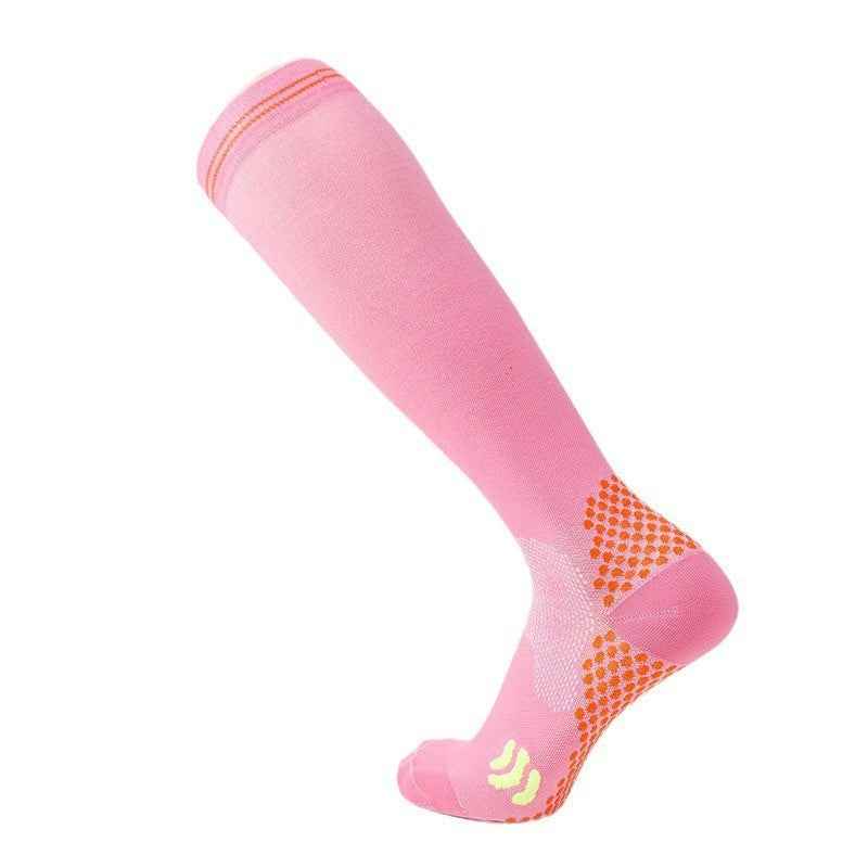 Nylon Men's And Women's Sports Muscle Strength Outdoor Football Compression Socks