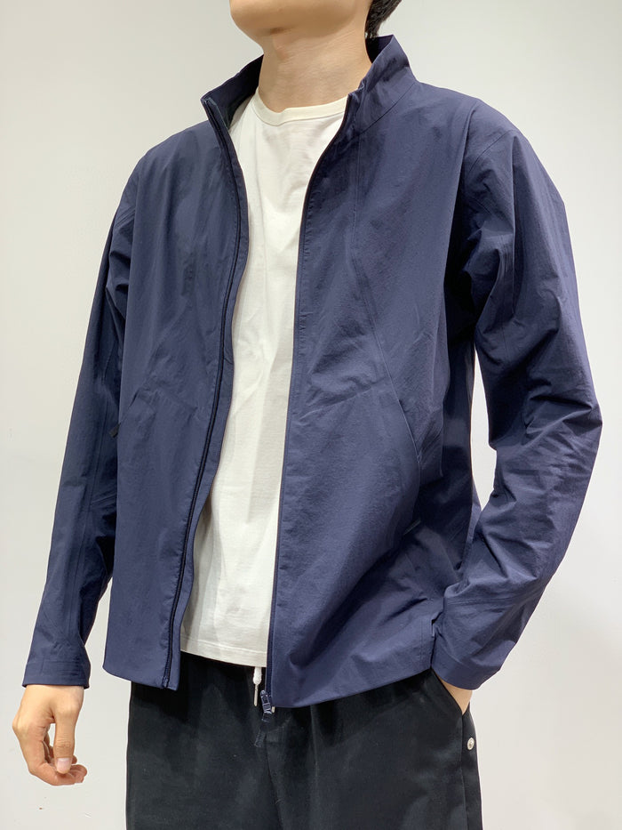 3D Tailored Fully Seam Taped Stand Collar Jacket For Men, Breathable Wind Resistant Business Casual Coat, Versatile Zip Up Outerwear For Daily Work & Light Outdoor