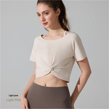 Women's Knotted Pilates Short-Sleeve T-Shirt by Mirlaine Univers Women's Knotted Pilates Short-Sleeve T-Shirt Mirlaine Univers womens-knotted-pilates-short-sleeve-t-shirt 0 Women's Knotted Pilates Short-Sleeve T-Shirt Mirlaine Univers Women's Knotted Pilates Short-Sleeve T-Shirt