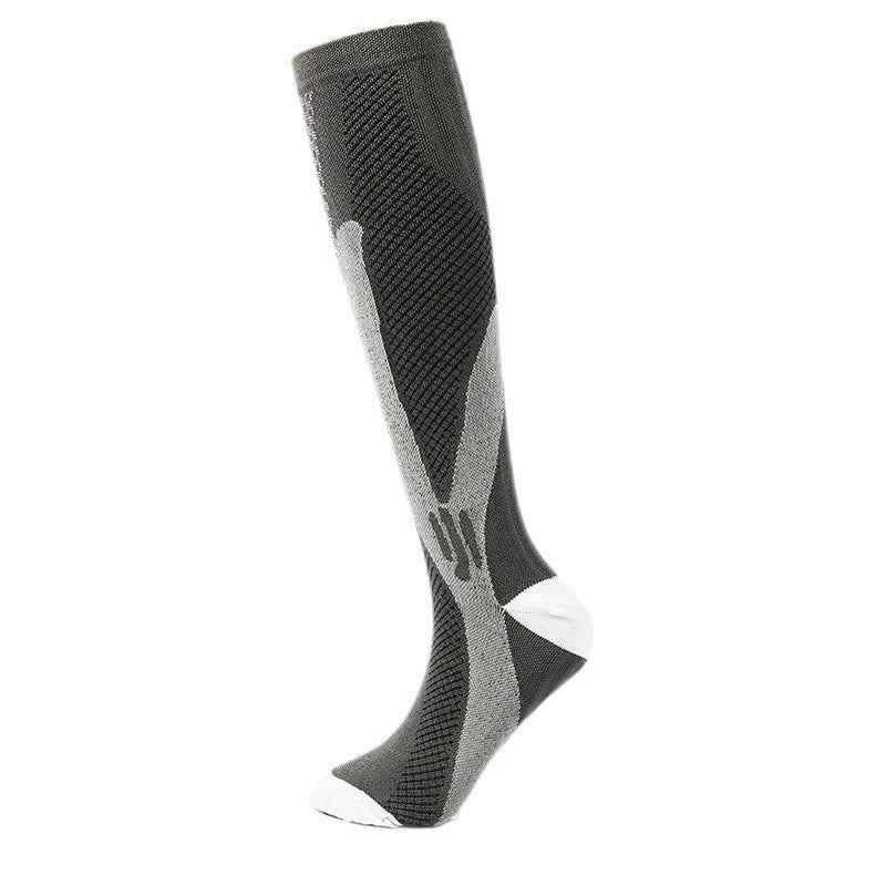 Nylon Men's And Women's Sports Muscle Strength Outdoor Football Compression Socks