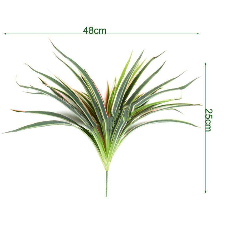 Chlorophytum plant wall flower arrangement