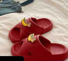 Summer Comfortable Soft Platform Home Non-slip Cartoon Puppy Eva Drooping Sandals For Women
