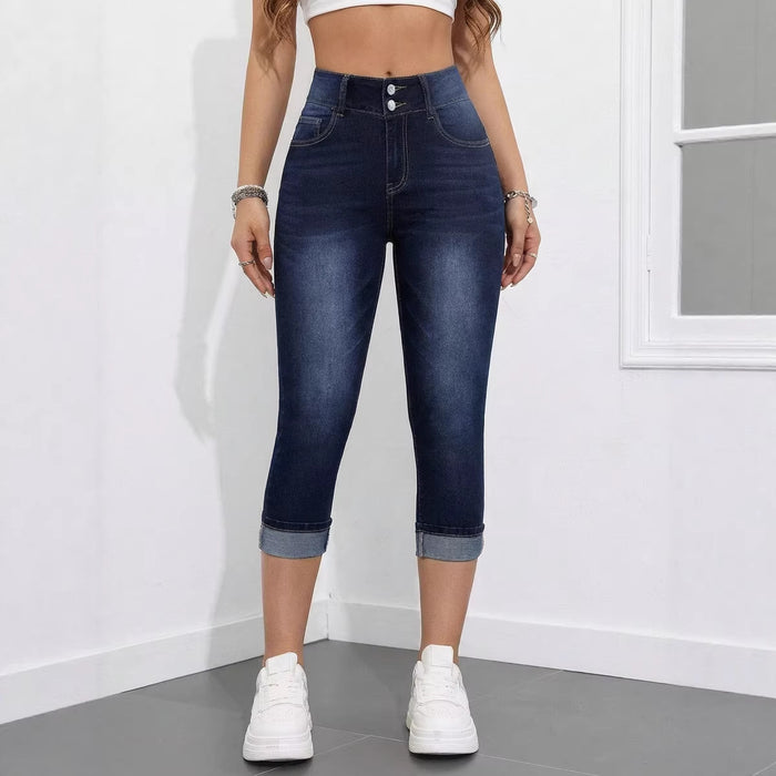 High-waisted Versatile Jeans For Women