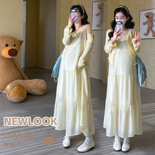 Sweet Sun-Protective Cardigan And Camisole Dress Two-Piece Set