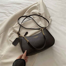 Fashionable Solid-Color Womens Shoulder Crossbody Bag