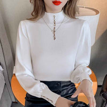 Women's Half Turtleneck Pullover Sweaters Bottoming Shirt
