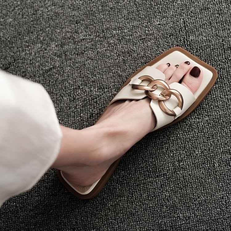 Half-tow Sandals For Pregnant Women With Wide Feet