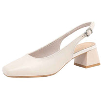 French-style Closed-toe Sandals For Women  Mid- To Chunky Heel  Summer Style