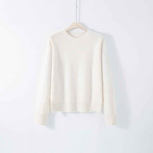 Crew-neck Long-sleeve Top Relaxed-fit Base Layer Effortless Laid-back Style
