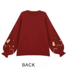 Christmas Bestie Matching Sweaters Retro Figure-flattering Knitwear