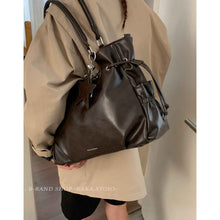 Vintage Biker-style High-capacity Underarm Bag For Women